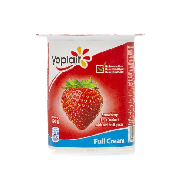 Buy Yoplait strawberry yoghurt 120g in UAE