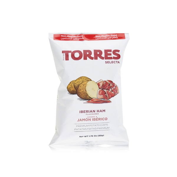 Torres Iberian Ham Potato Chips 50g