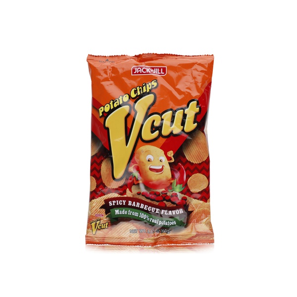 Jack 'n Jill Vcut Potato Chips Spicy Barbecue 60g
