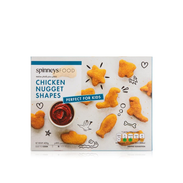 Spinneysfood Chicken Nugget Shapes 400g
