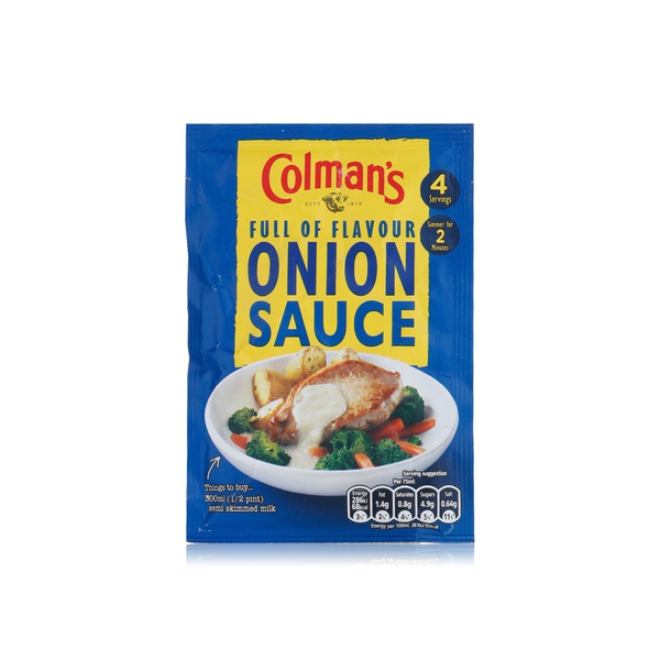 Buy Colmans onion sauce mix 35g in UAE