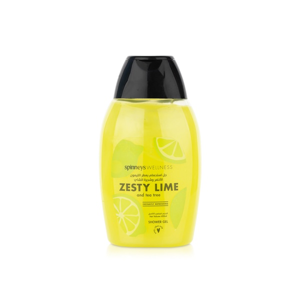Spinneyswellness Zesty Lime & Tea Tree Shower Gel 400ml