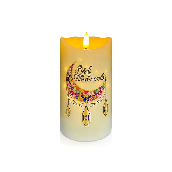 Party Magic Eid Mubarak LED Candle Decoration
