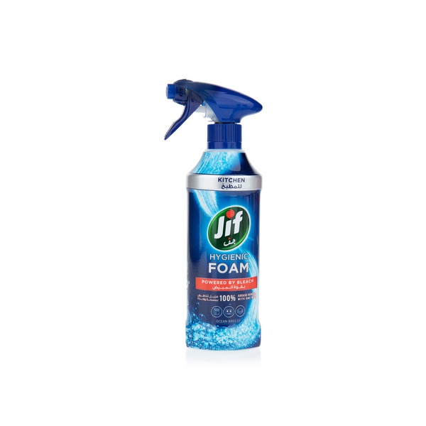 Jif Hygienic Foam Kitchen Spray Coean Breeze 450ml