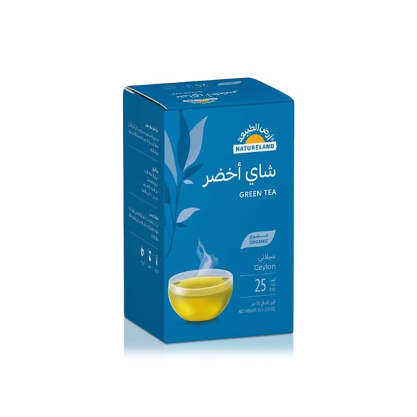 Natureland Organic Green Tea Bags x 25