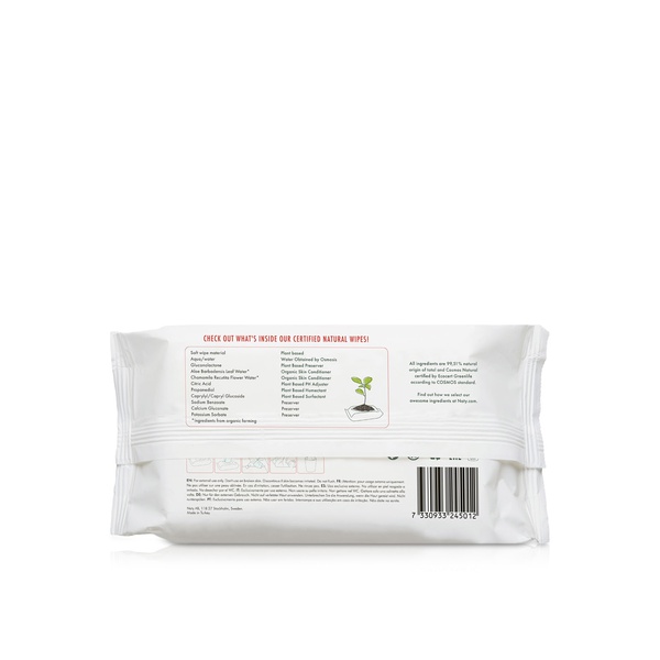 Eco by Naty Unscented Wipes x 56