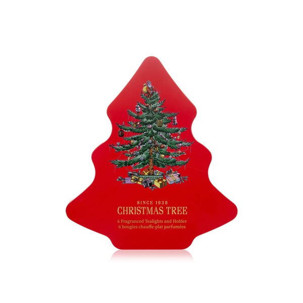 اشتري Wax Lyrical tealight candle gift set Christmas tree في الامارات