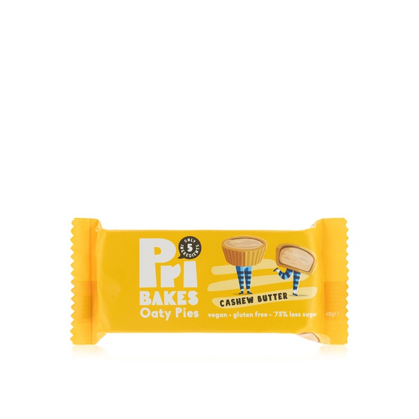 Pri Bakes Oaty Pies Cashew Butter Pie 48g