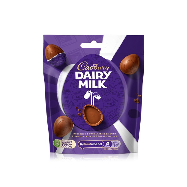 Cadbury Dairy Milk Mini Chocolate Eggs Bag 77g