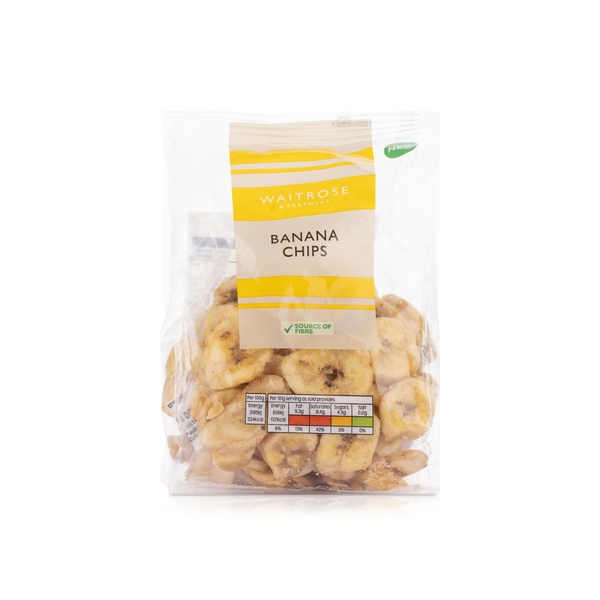 Waitrose Banana Chips 200g