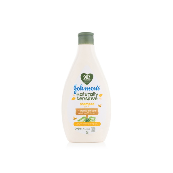 Johnson's Naturally Sensitive Aloe Vera Shampoo 395ml