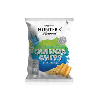 Hunter's Gourmet Sea Salt and Cider Vinegar Quinoa Chips 75g