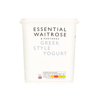 Waitrose Essential Greek Style Yogurt 1kg