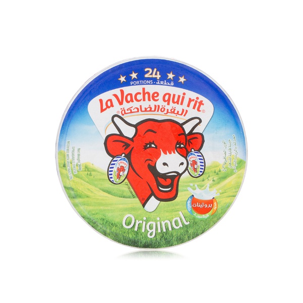 اشتري La Vache qui rit Original Spreadable Cheese Triangles, 24 portions, 360g في الامارات