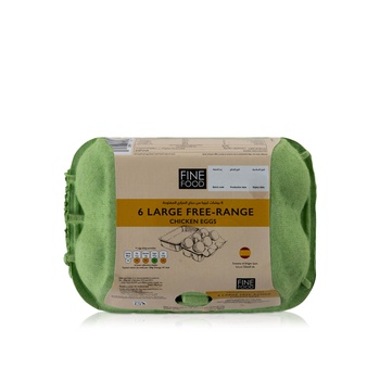 FineFOOD Large Free-Range Eggs x6