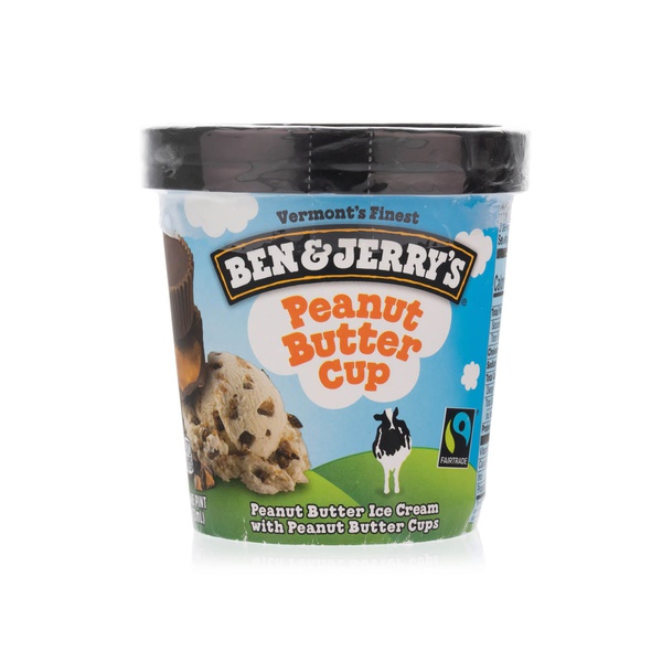 Ben and Jerry's peanut butter cup ice cream 476g - Spinneys UAE