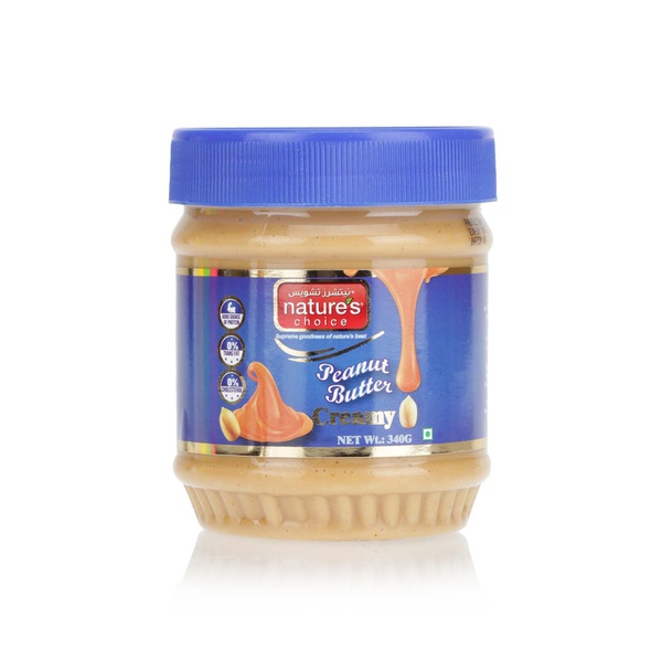 اشتري Natures Choice creamy peanut butter 340g في الامارات