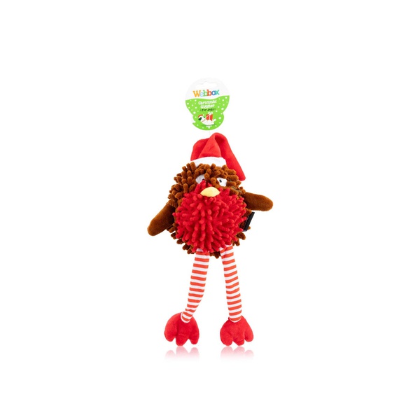 Webbox Christmas Giggler Turkey Toy for Dogs 25cm