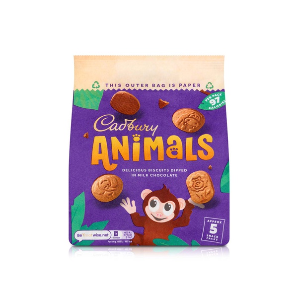 Cadbury Animals Mini Biscuits 99.5g x 8