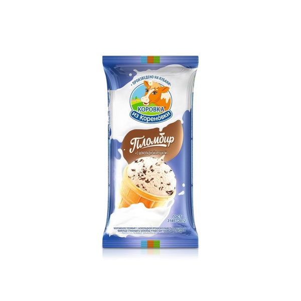 Korovka Choco Chip Waffle Cup Ice Cream 80g