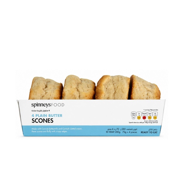 Spinneysfood Plain Butter Scones 280g