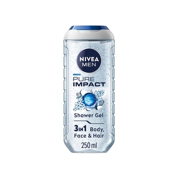 Nivea Men Pure Impact Shower Gel 250ml