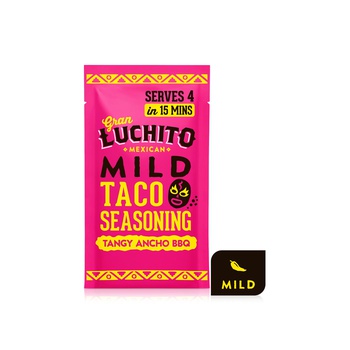 Gran Luchito Mexican Tangy Ancho BBQ Mild Taco Seasoning 28g