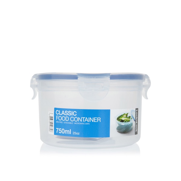 Lock & Lock Food Container Round with Lid Hpl933a 750ml