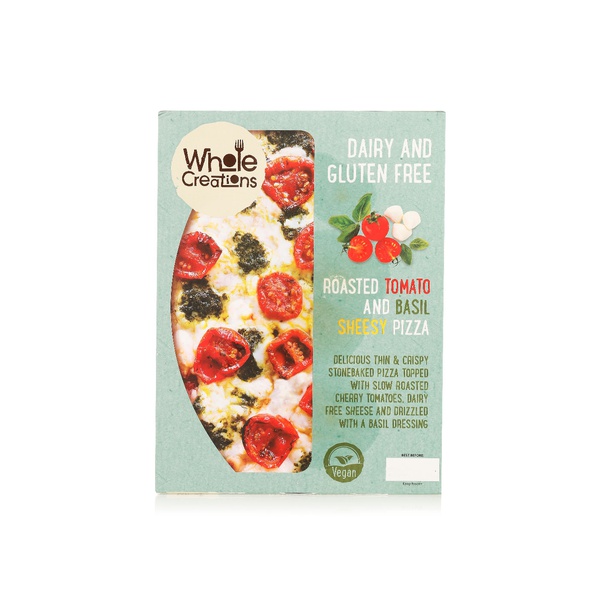 Whole Creations Frozen Roasted Tomato & Basil Sheesy Pizza 275G