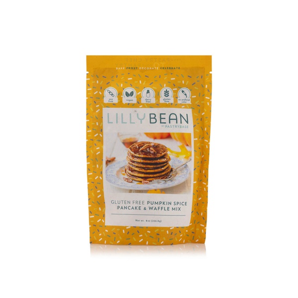 Buy Pastrybase LillyBean gluten-free pumpkin spice pancake and waffle mix 227g in UAE