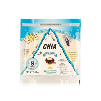 Mountain Bread Chia Wraps x 8 200g