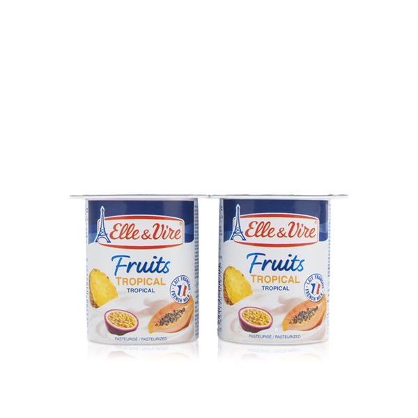Elle & Vire Tropical Fruit Yogurt 125g