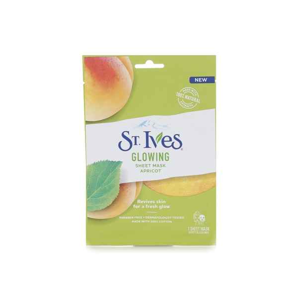 Buy St. Ives glowing sheet mask apricot in UAE