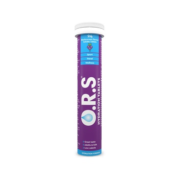 O.R.S Hydration Tablets Blackcurrant x24