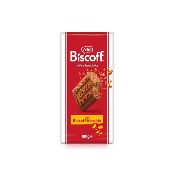 Lotus Biscoff Milk Chocolate Bar 180g