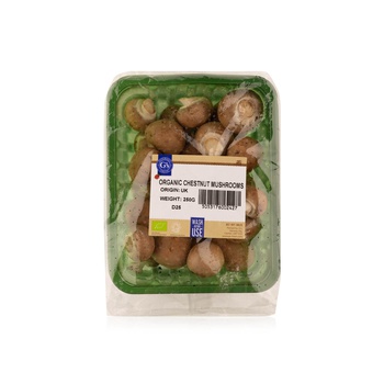 Organic Chestnut Mushrooms UK 250g
