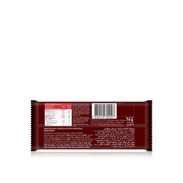 Canderel Bubble Milk Chocolate 74g