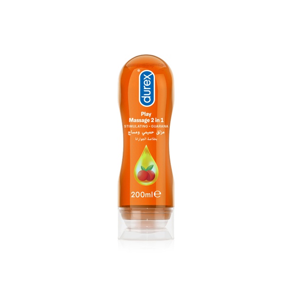 Durex Play Stimulating Massage 2in1 Guarana Lubricant 200ml