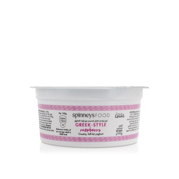 Spinneysfood Greek Style Raspberry Yogurt 150g