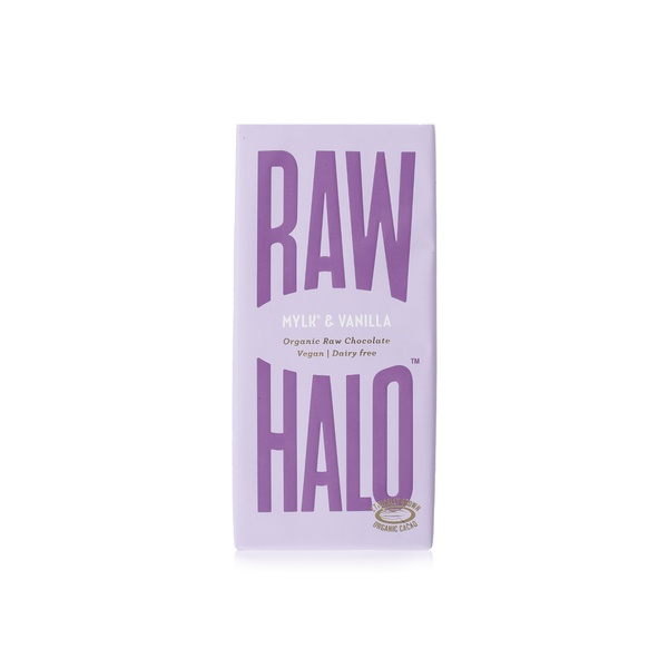 Raw Halo Mylk & Vanilla Organic Chocolate 70g