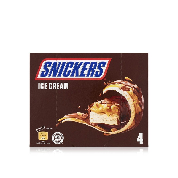 Snickers Ice Cream Bars x 4
