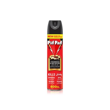 Pif Paf Cockroach & Ant Killer Spray 600ml