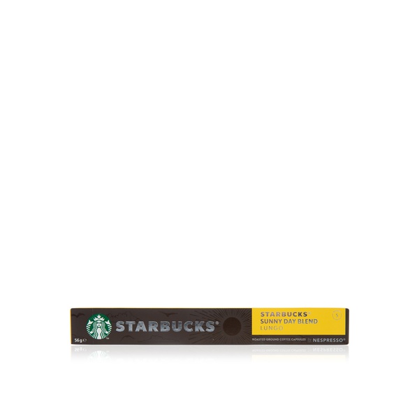اشتري Starbucks sunny day blend by nespresso blonde roast coffee capsules 10 pack 56g في الامارات