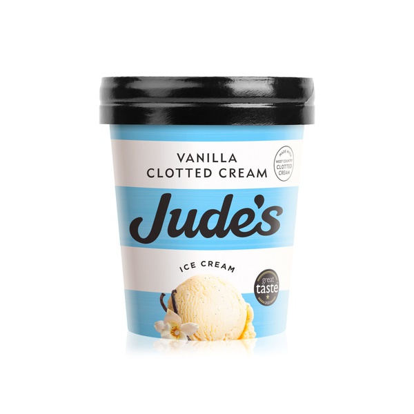 Jude's Vanilla Clotted Cream Ice Cream 460ml