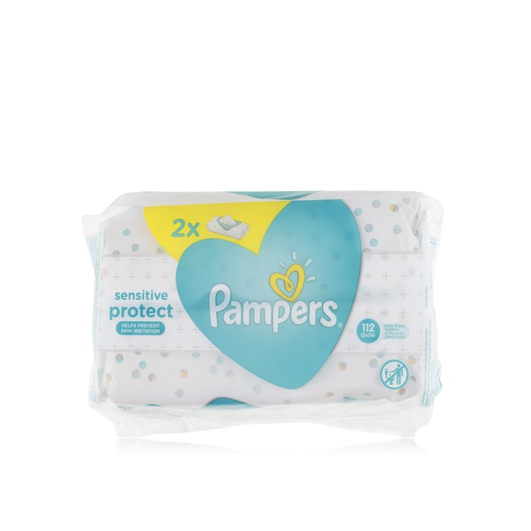 Buy Pampers sensitive baby wipes 112s in UAE