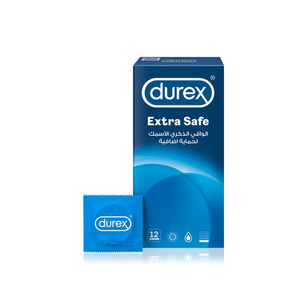 Durex extra safe condom 12s - Spinneys UAE