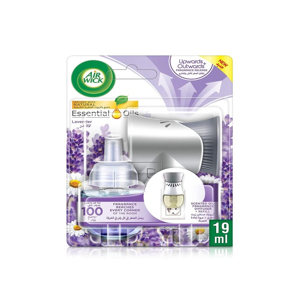 Air Wick Scented Oil Fragrance Diffuser and Refill Lavender 19ml