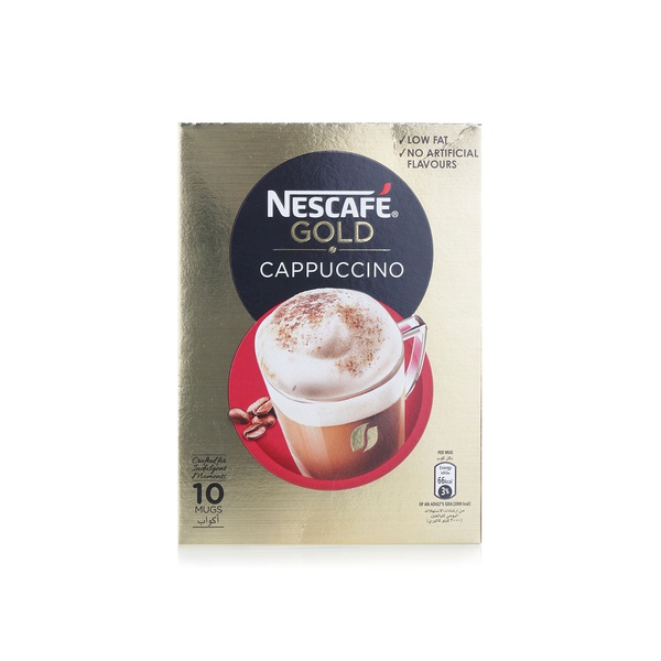 Nescafe Gold cappuccino sachets 10 x 17g price in UAE | Spinneys UAE ...