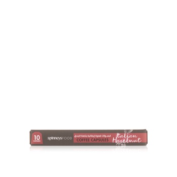 Spinneysfood Italian Hazelnut Coffee Capsules 10s 54g