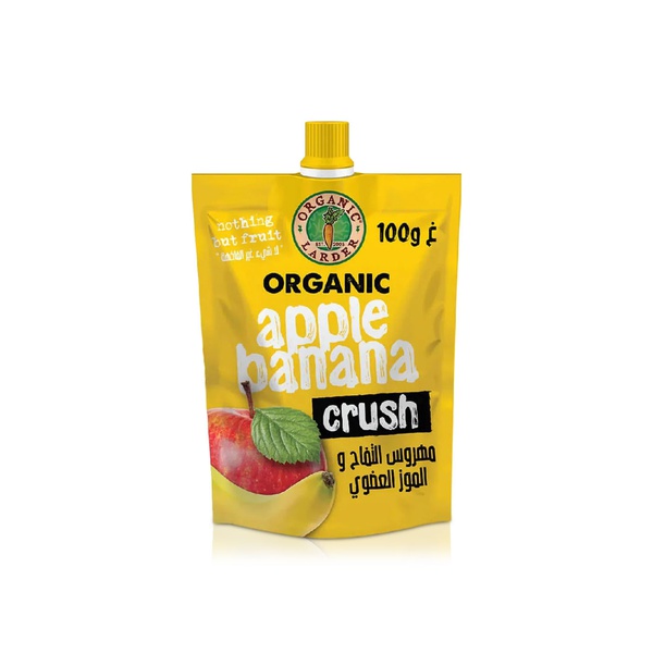 Organic Larder Apple Banana Crush 100g